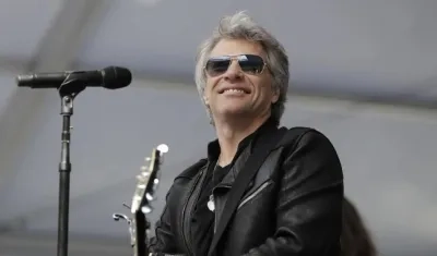 Jon Bon Jovi, músico estadounidense. 