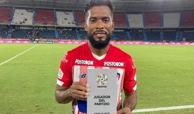 Luis 'Cariaco' González, el jugador del partido.