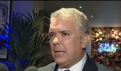 El Presidente de la República, Iván Duque.