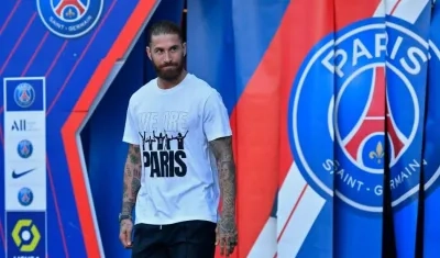 El defensa español Sergio Ramos.