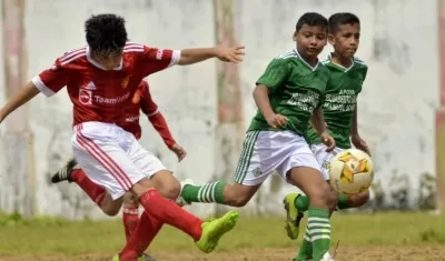 Los pequeños dieron lo mejo de si, en la primera jornada. 