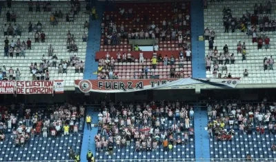 El aforo podrá ser hasta del 100% para el fútbol.