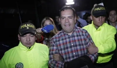 David Alexander Álvarez Cárdenas, capitán del Inpec.