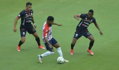 Luis 'Cariaco' González, jugador de Junior. 