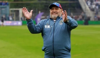 El argentino Diego Maradona.