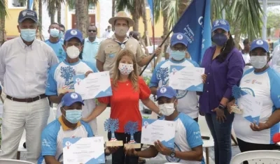 La Gobernadora del Atlántico, Elsa Noguera.