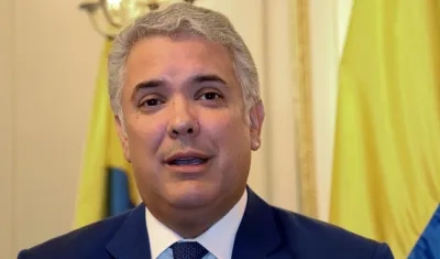 El Presidente de la República, Iván Duque.