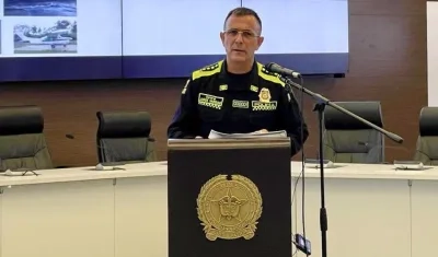 El director de la Policía, general Jorge Luis Vargas.
