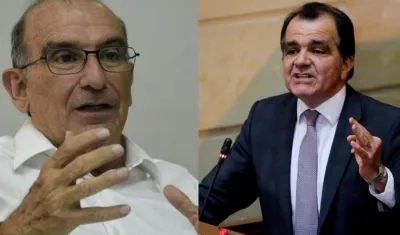 Humberto De La Calle y Óscar Iván Zuluaga.