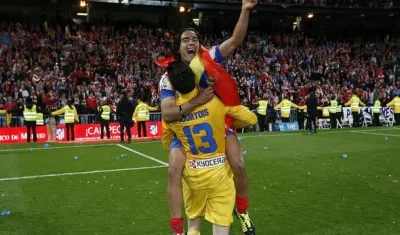 El colombiano Radamel Falcao.