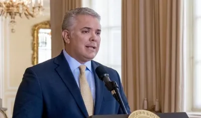 El Presidente de la República, Iván Duque.