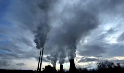 Vista de una planta térmica de carbón, en una fotografía de archivo. 