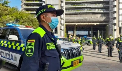 La Policía Nacional celebra un año más de haber sido fundada. 