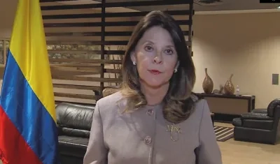 Marta Lucía Ramírez, vicepresidenta de Colombia.