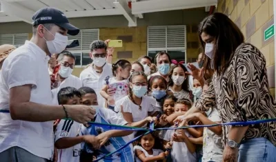 Inauguración del CDI Los Nísperos. 