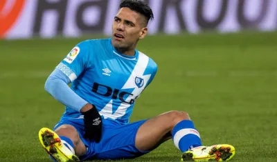  Falcao García, delantero samario. 