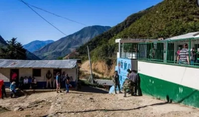 Zona veredal Santa Lucía, Ituango