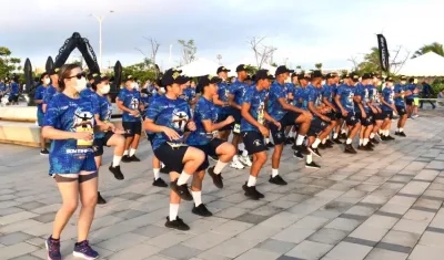 Participantes en la competencia.