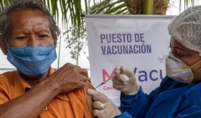 Sigue la vacunación de los pueblos indígenas.