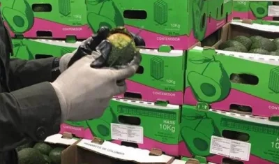 Cocaína camuflada en frutas. 