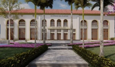 Render de los futuros trabajos en Bellas Artes.