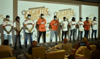 Equipo Los Gigantes de Barranquilla.