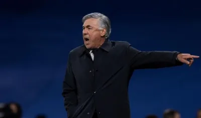 Carlos Ancelotti, técnico del Real Madrid. 