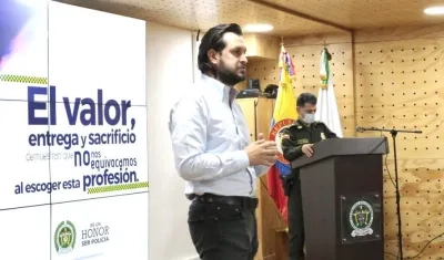 Carlos Andrés Ríos, Viceministro de Defensa.