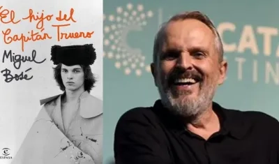 Portada del libro El Hijo del Capitán Trueno, de Miguel Bosé.