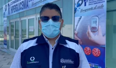 Humberto Mendoza, secretario de Salud de Barranquilla.