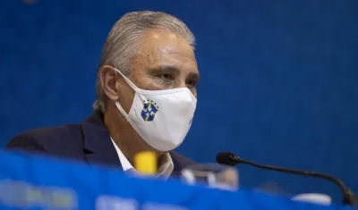Tite, técnico de Brasil. 
