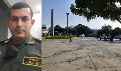 Intendente Jhon García. 