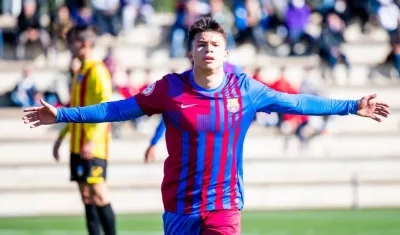 Juan David Fuentes, jugador colombiano. 