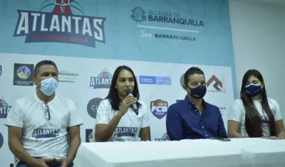 Nilson Santís, Janeth Arias, Gabriel Berdugo y María Camila López.