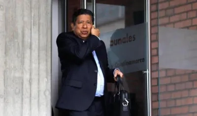 El magistrado Jorge Eliécer Mola Capera.