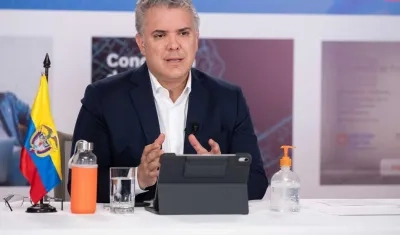 Iván Duque, presidente de Colombia.