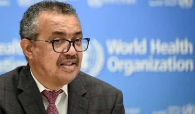 El director general de la OMS, Tedros Adhanom Ghebreyesus.