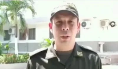 Teniente Coronel Freddy Leonardo Patiño. 