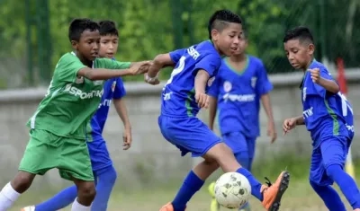 Acciones del torneo intermunicipal. 