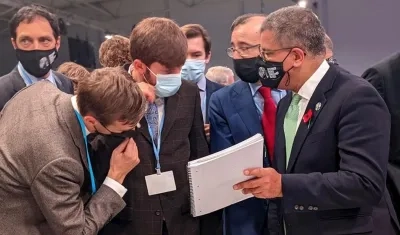 La imagen final que dejó la COP26.