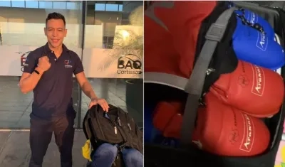 Luis Triviño armó maletas y ya viaja rumbo a Dubái. 