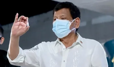 El presidente de Filipinas, Rodrigo Duterte.