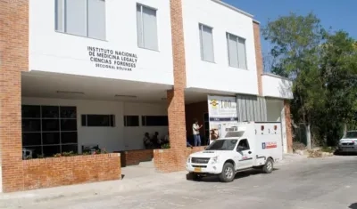 El cuerpo fue llevado a Medicina Legal, en Cartagena. 
