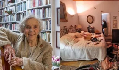 Ladrones robaron en casa de la escritora mexicana Elena Poniatowska.