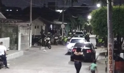 Sector donde ocurrieron los hechos.