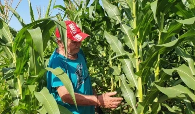 Uno de los beneficiarios.