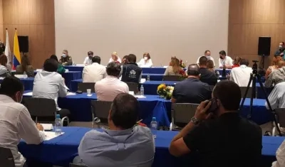 Imagen de la audiencia pública realizada la semana anterior.