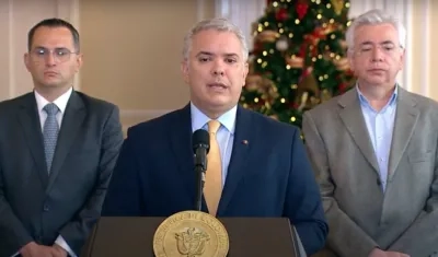 El Presidente de la República, Iván Duque.