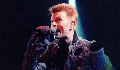El cantante británico David Bowie. 