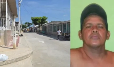 Henry Rafael Barroz Ortiz fue atacado en esta calle del barrio Carrizal. 